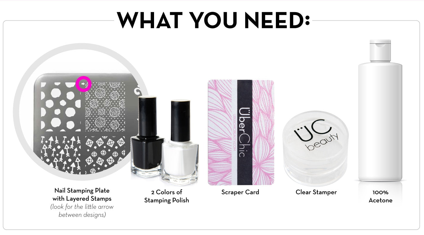 What you need to use layered stamps