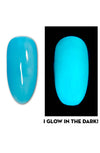 Blue Snow Cone - Glow In The Dark Gel Polish