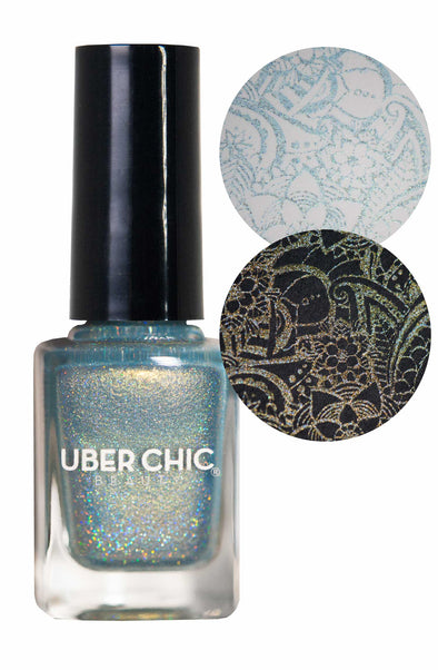Lovely Leaves 2 - Uber Chic Stamping Plate | Fashion nails, Fall nail  designs, Stylish nails