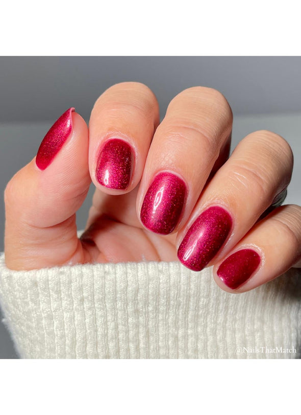 Candy Apple Red - Cats Eye Gel Polish