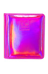 Mini Hot Pink Holographic Nail Stamp Storage Binder