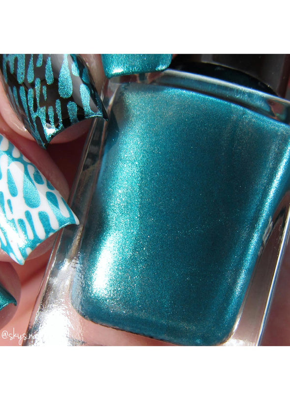 Dance Teal Dawn - Stamping Polish