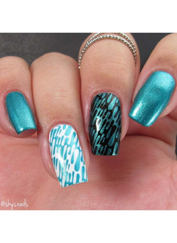 Dance Teal Dawn - Stamping Polish