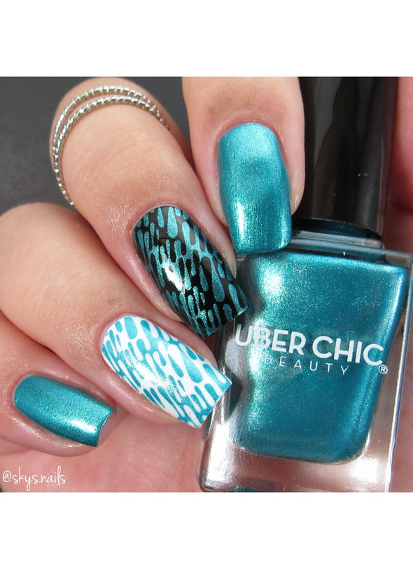 Dance Teal Dawn - Stamping Polish