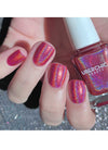 Red-y For My Closeup - Holographic Polish