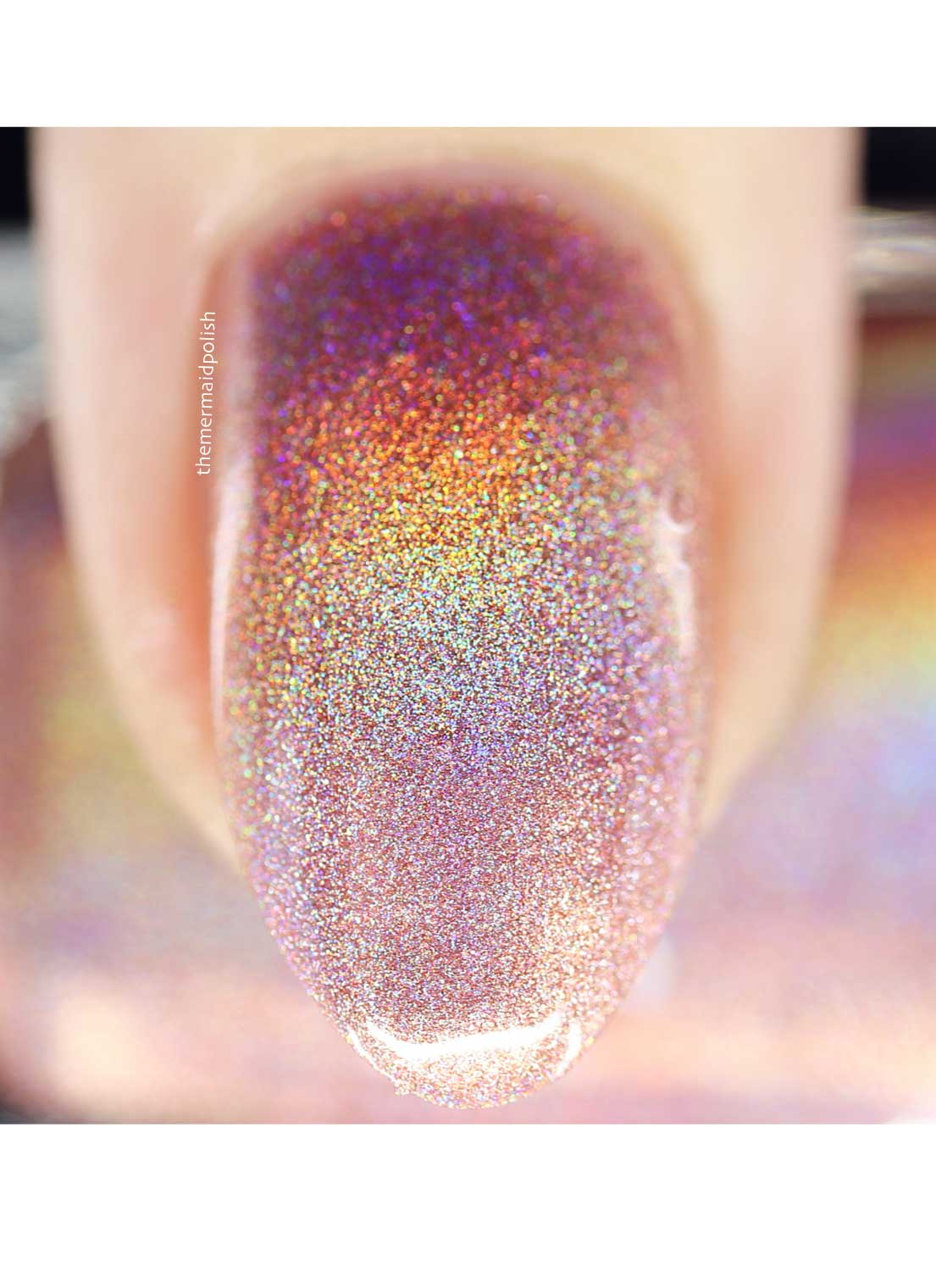 Rose Gold - Holographic Polish UberChic Beauty Rose Gold - Holographic Polish UberChic Beauty