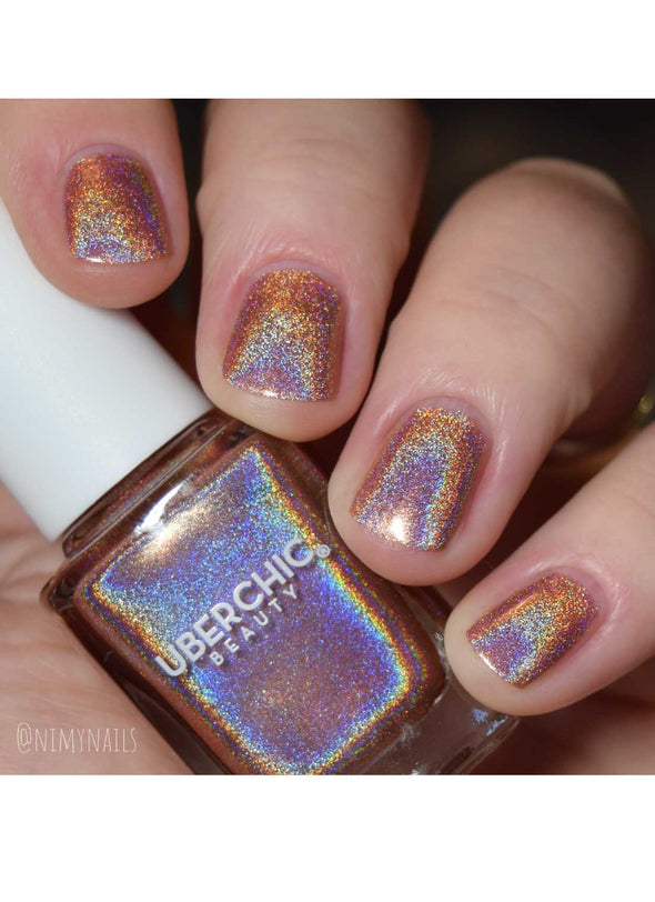 Rose Gold - Holographic Polish UberChic Beauty Rose Gold - Holographic Polish UberChic Beauty