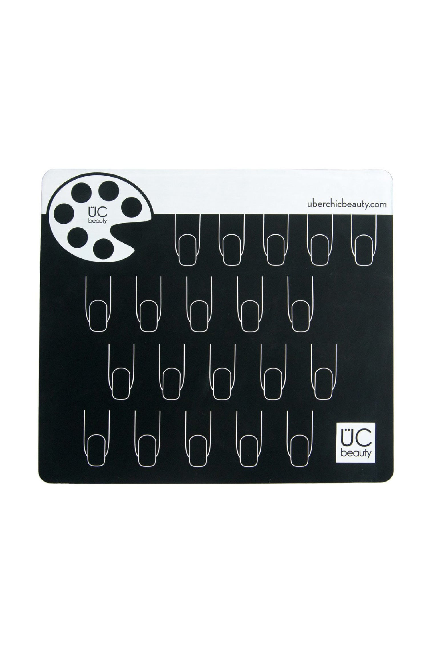Uber Chic Mini Mat Make A Nail Art Decal & Lift In One Piece. 