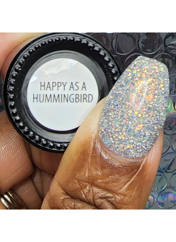 Happy As A Hummingbird - Iridescent Reflective Gel Polish