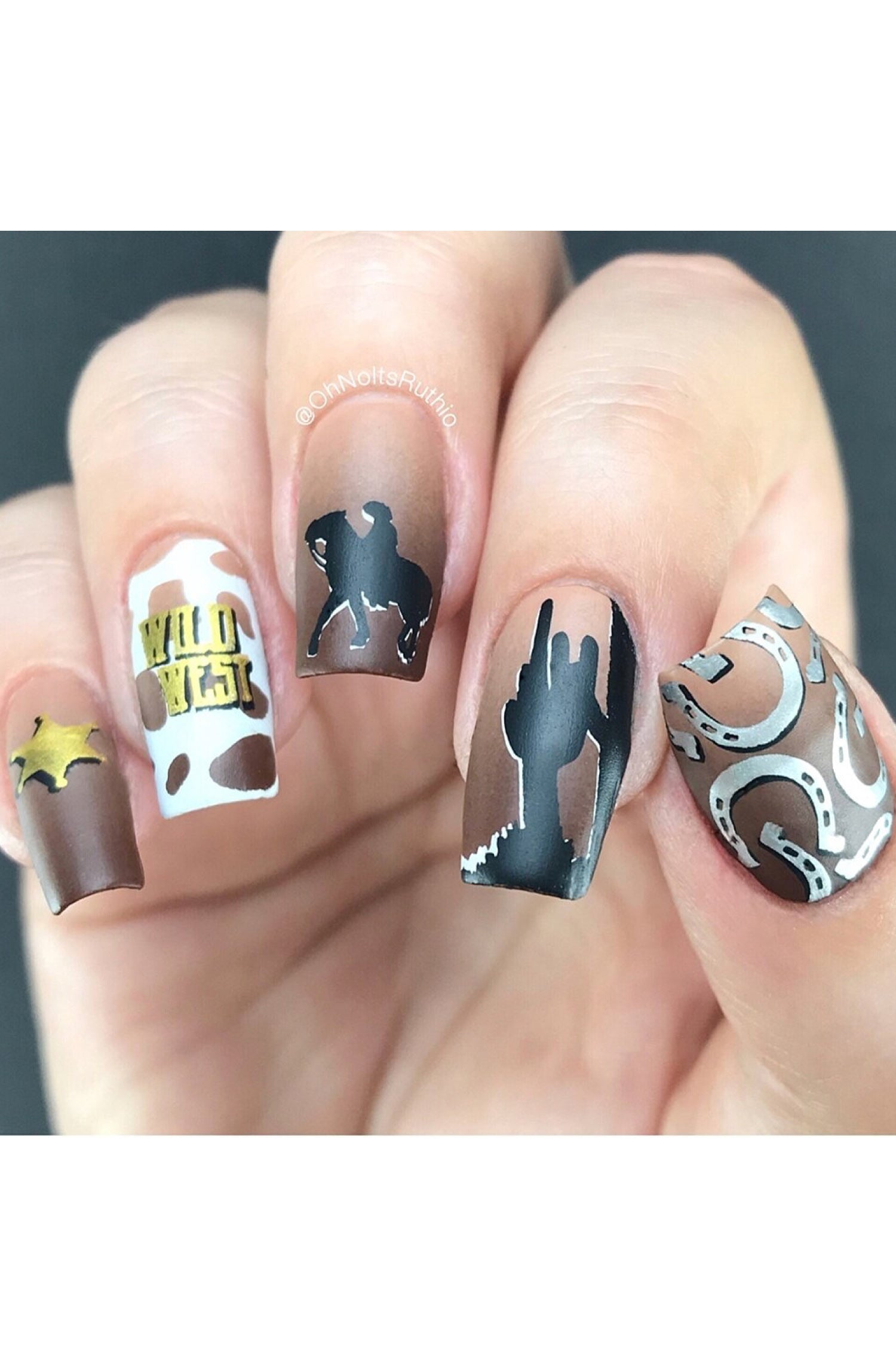 Western Ranch Style Nails That Wow