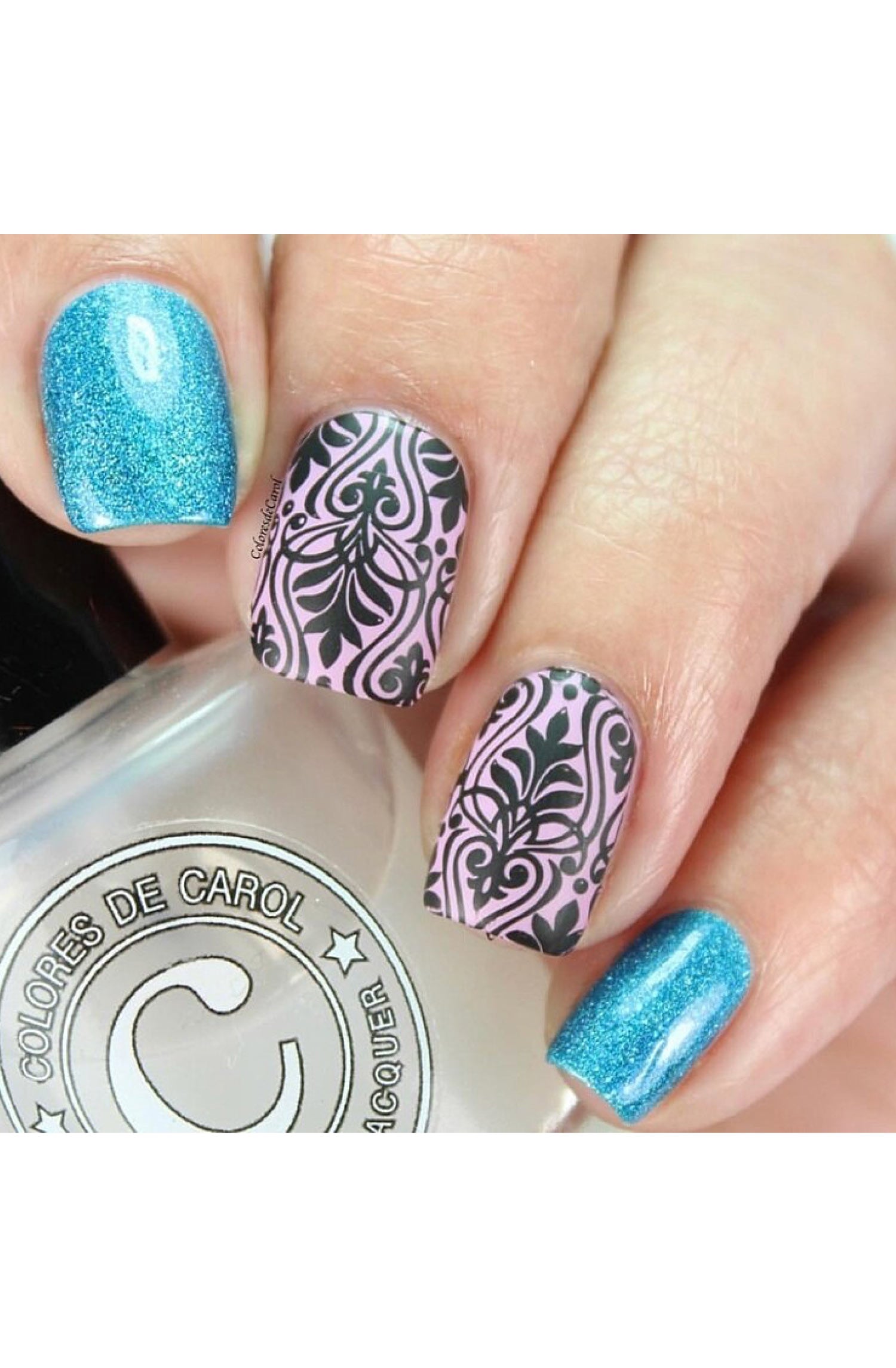 Vintage Art Deco Nails That Shine