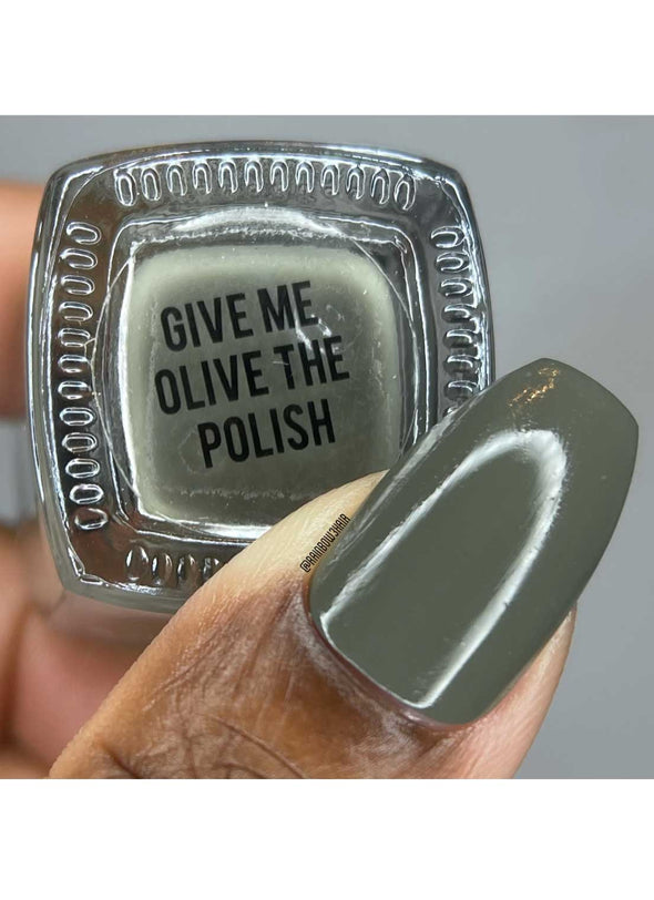 Give Me Olive The Polish - Stamping Polish