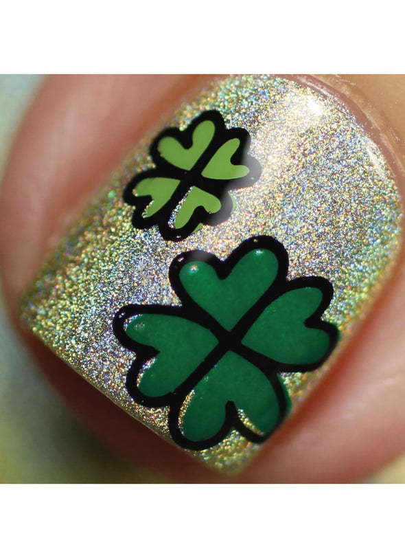 Abnorm Nail Behavior | Nail Art : Simple St Patrick's Day Nails