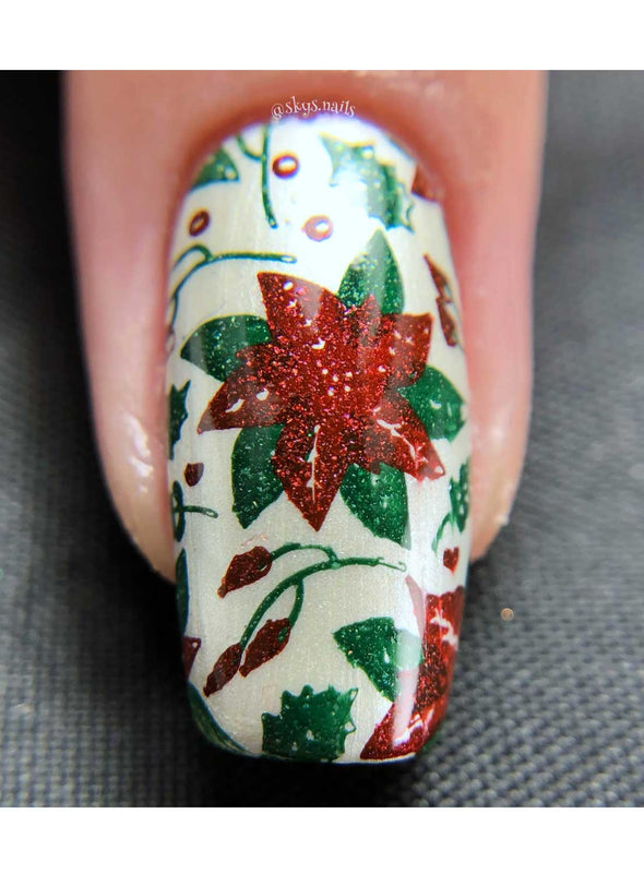 Merry & Bright - UberChic Nail Stamping Plate