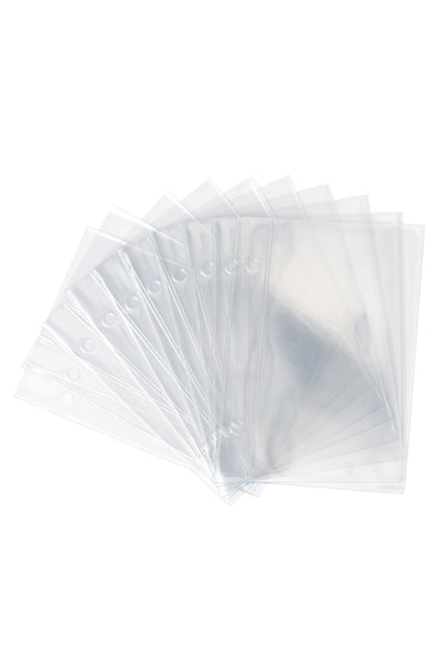 Mini Holographic Storage Binder Refill Pages - Pack of 10