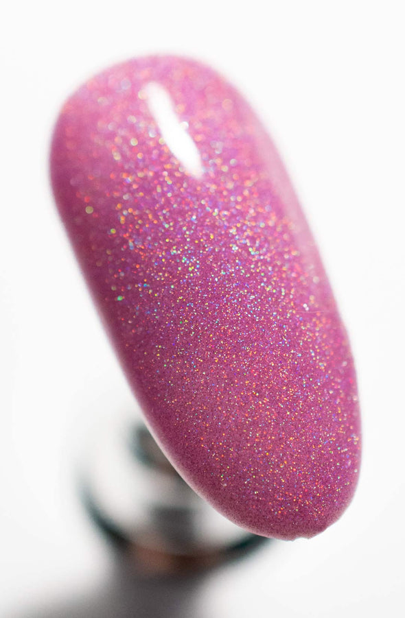 Picture Perfect Pink - Holo Cats Eye Gel Polish