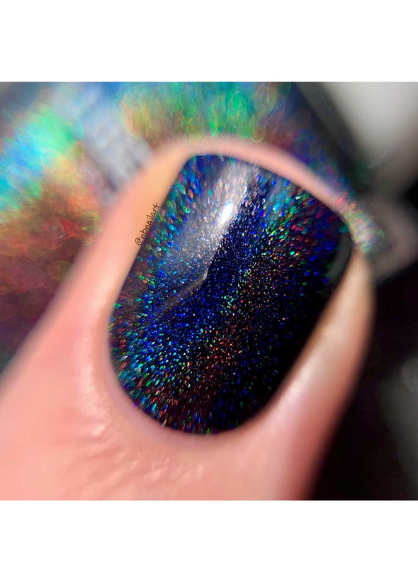 Say BOO and Scary On - Holographic Polish