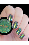 Chameleon Holographic Nail Powder: Emerald Isle
