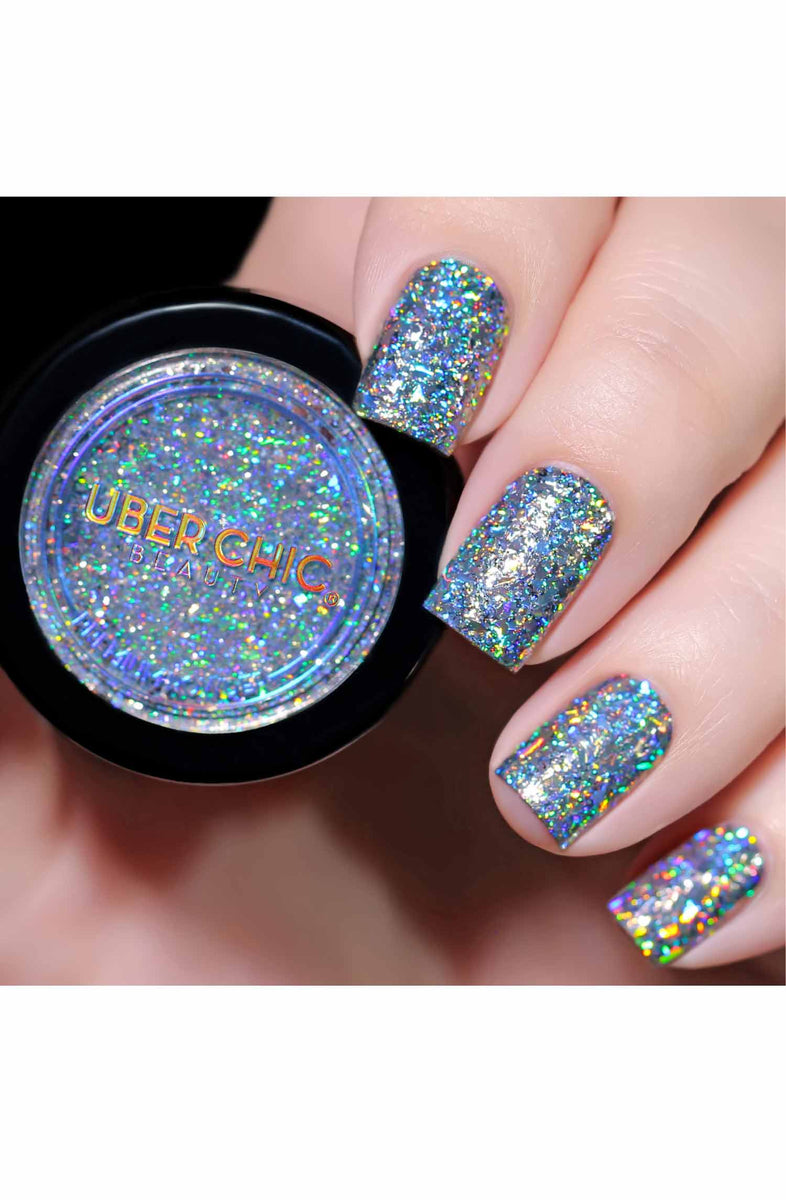 Galaxy Holographic Flakes – UberChic Beauty