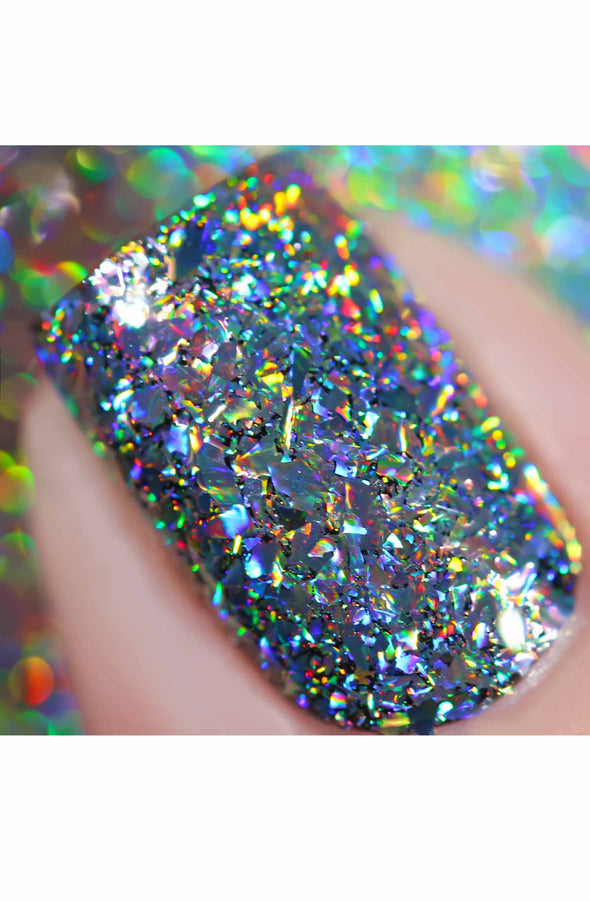 Galaxy Holographic Flakes