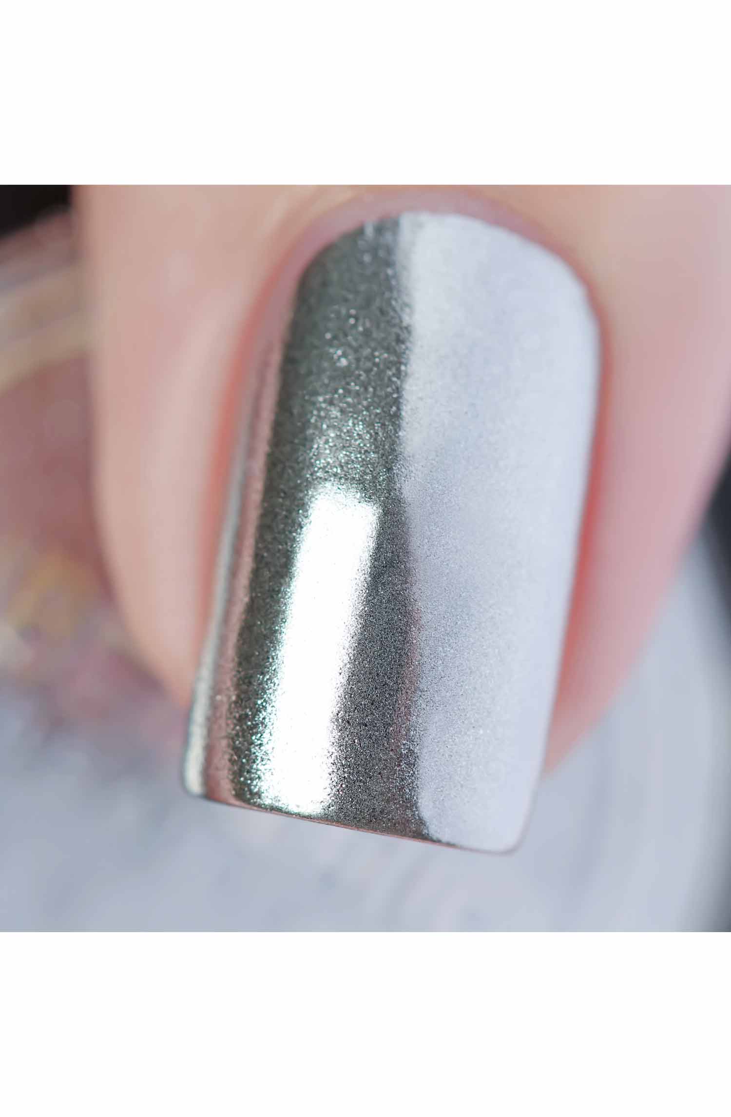 GLAM Mani Pedi Nail Polish - Silver | Nail Lacquer | Glam Nails